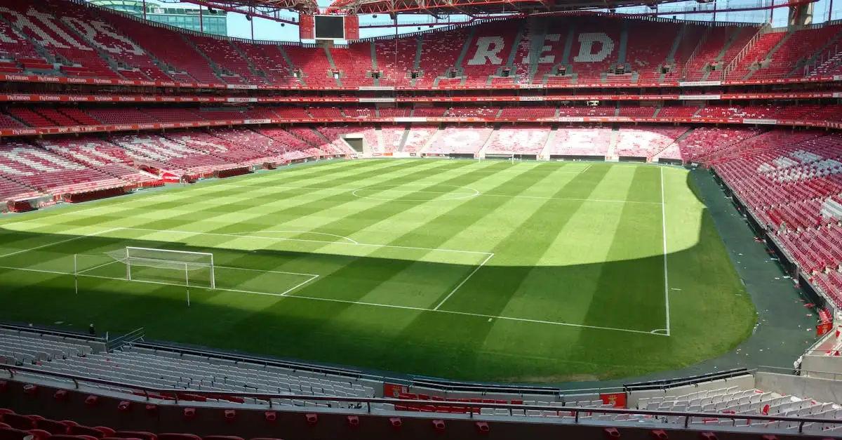Waar ligt het Estádio da Luz van Benfica in Lissabon?