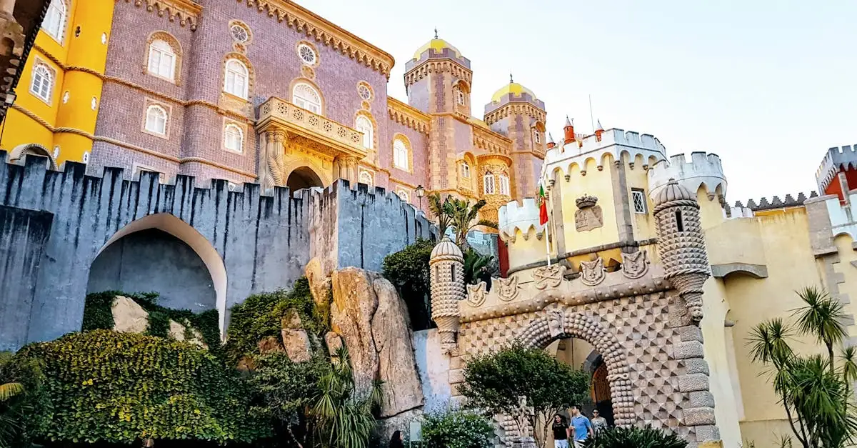 Waar vind je de kastelen van Sintra in Portugal?
