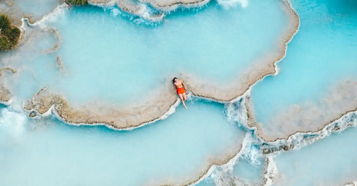 Waar vind je natuurlijke warmwaterbronnen om te zwemmen in Mataranka?
