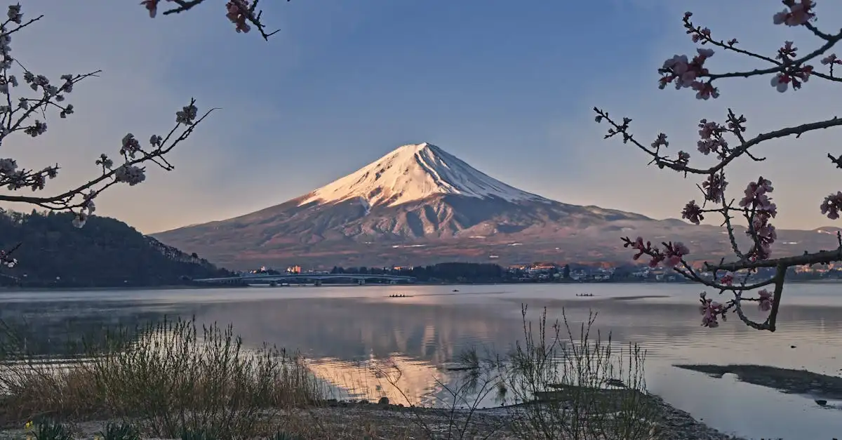 Wat is de beroemde berg in Japan, Mount Fuji?