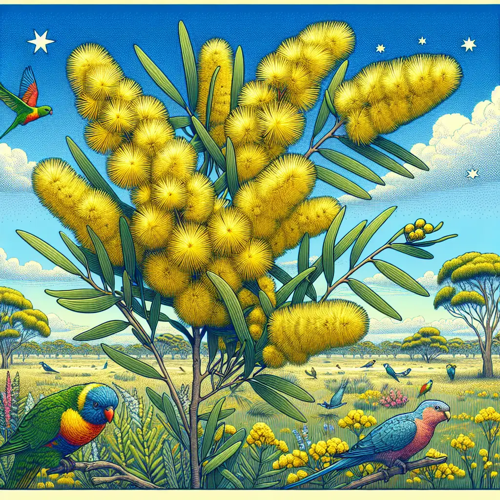 Wat is de beroemde nationale bloem van Australië?