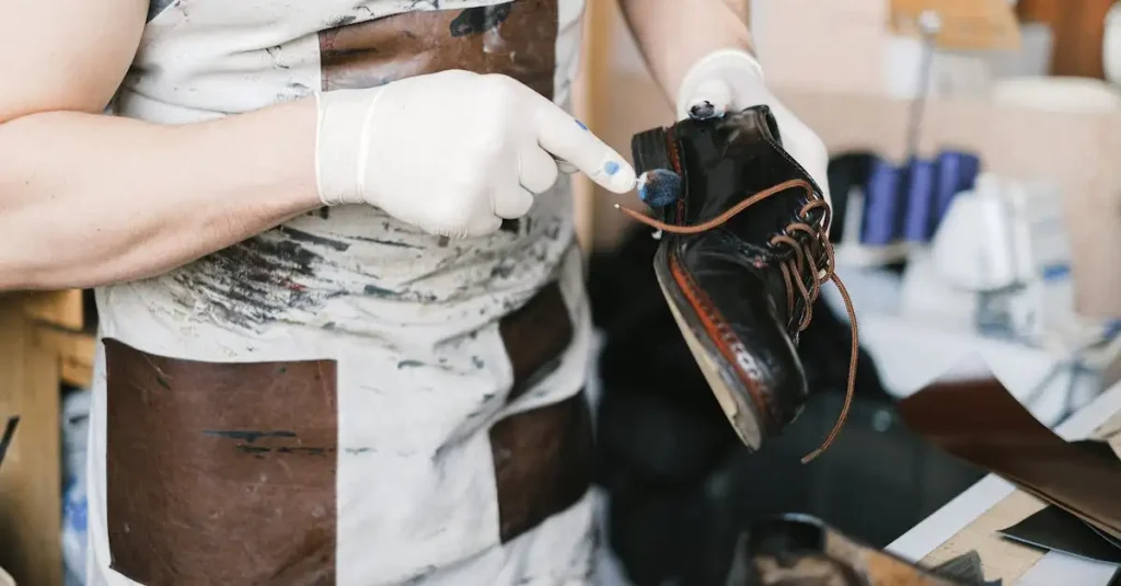 Wat is de beste manier om leren schoenen met bijenwas te onderhouden?