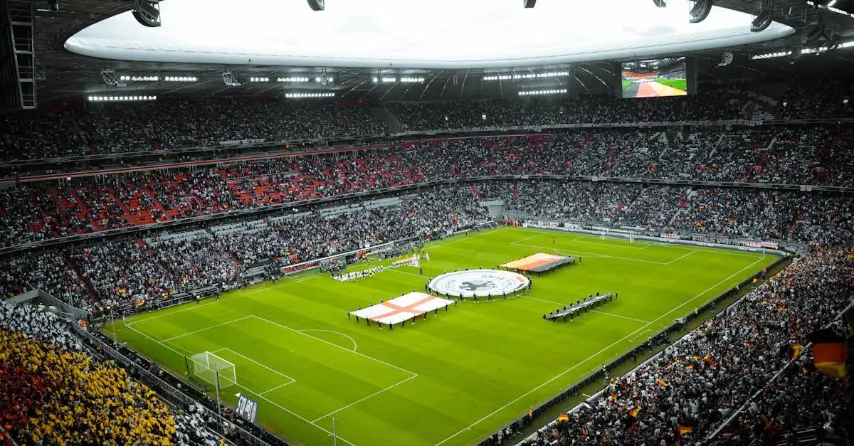 Wat is de naam van het stadion in München, Allianz Arena?