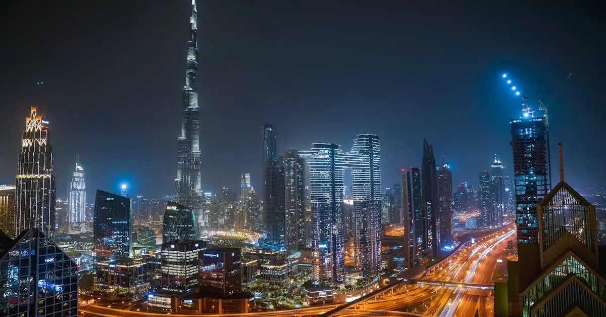 Wat is de stad waar de Burj Khalifa staat?