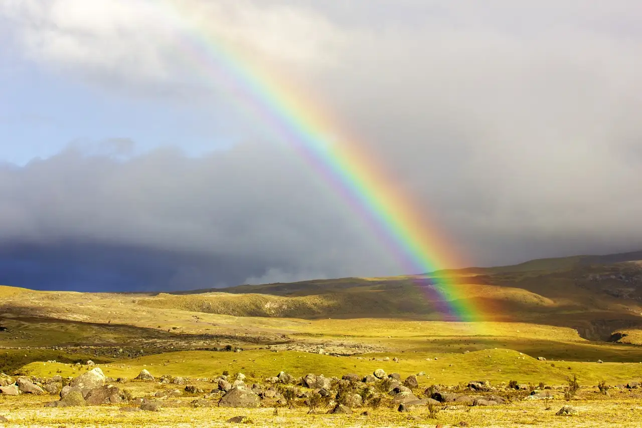 Wat symboliseerden regenbogen in de Keltische mythologie?