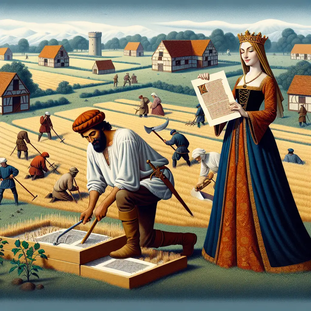 Wat was de rol van pachters in het feodale systeem?
