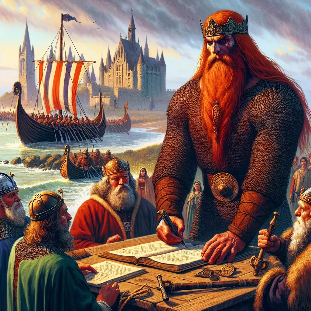 Wat was Rollo's rol in de geschiedenis van Normandië?