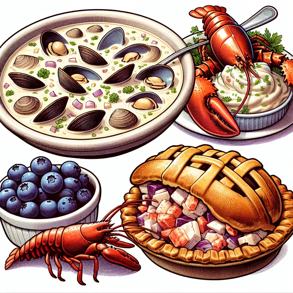 Wat zijn de top 3 culinaire specialiteiten in Maine?