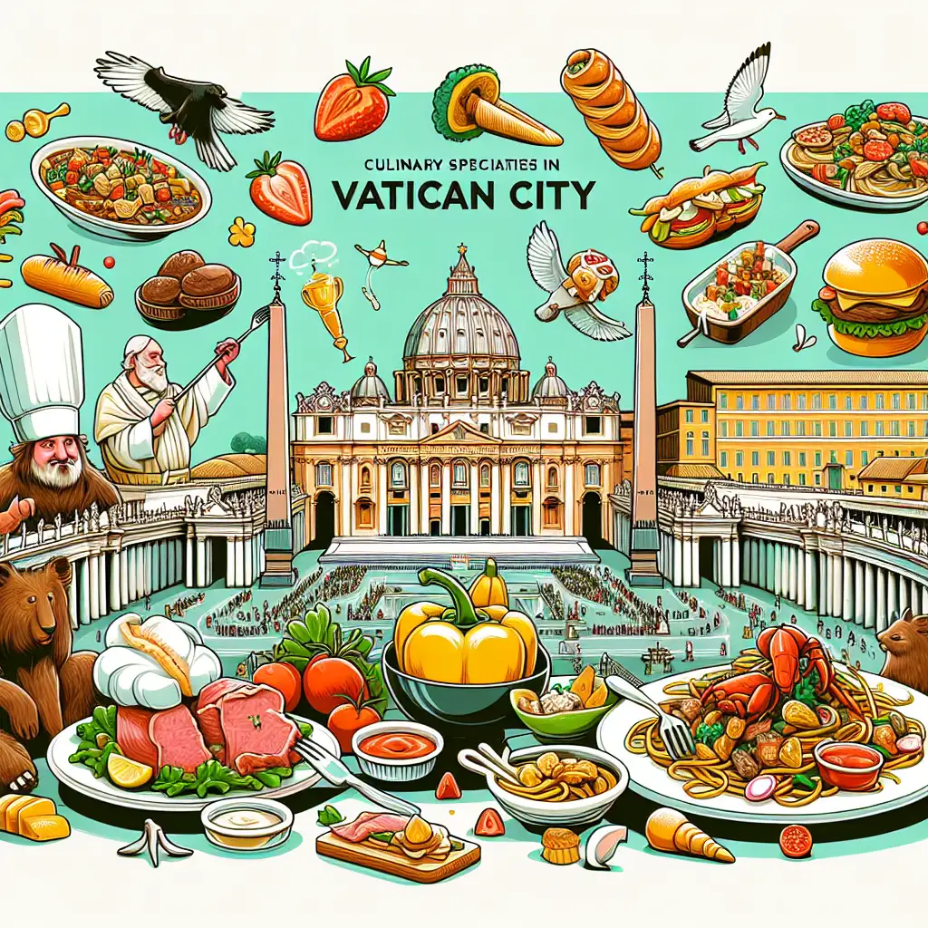 Wat zijn de top 3 culinaire specialiteiten in Vaticaanstad?
