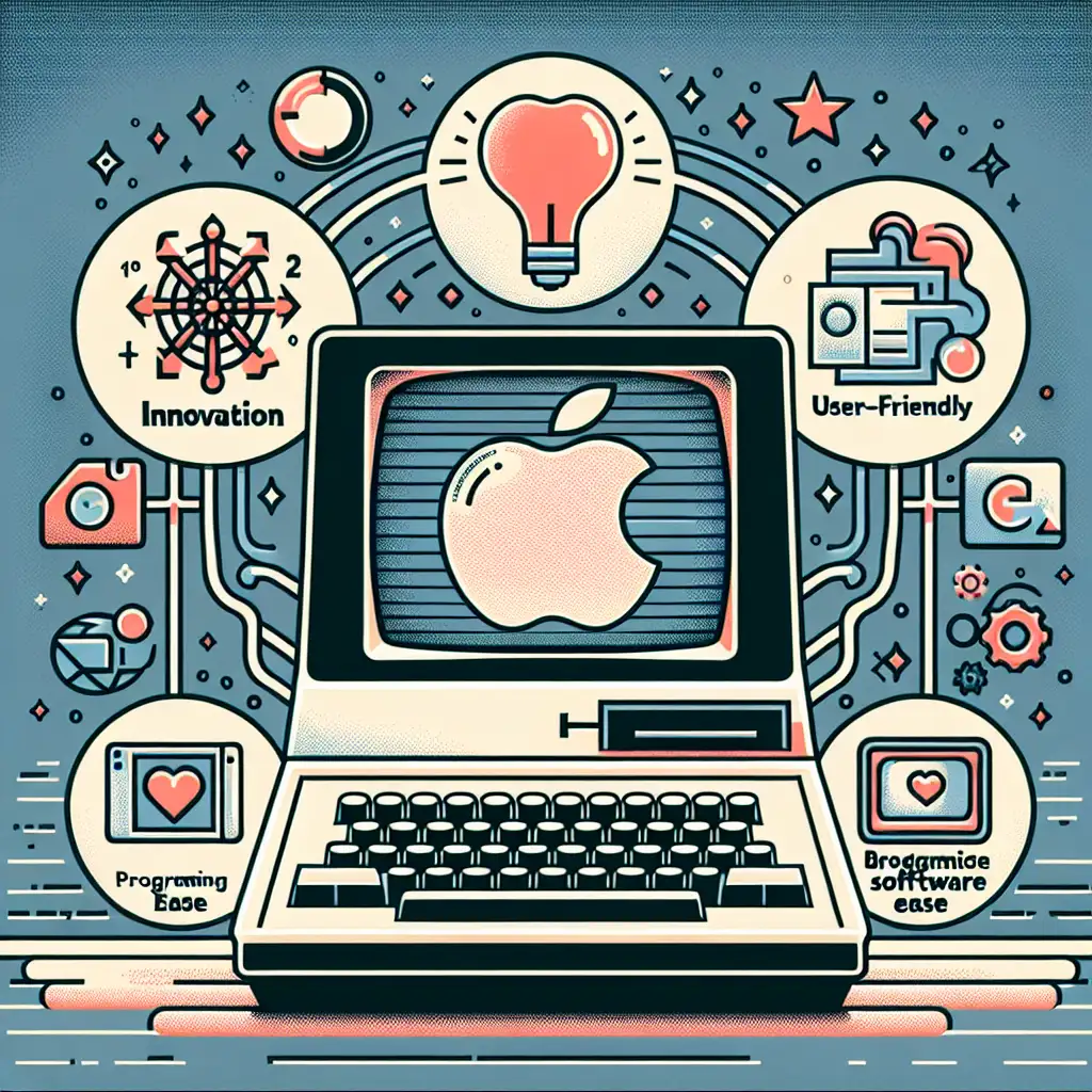 Wat zorgde voor het brede succes van de Apple II?