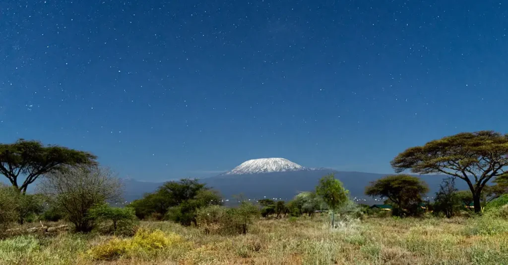 Welk gebergte herbergt de Kilimanjaro, hoogste punt Afrika?