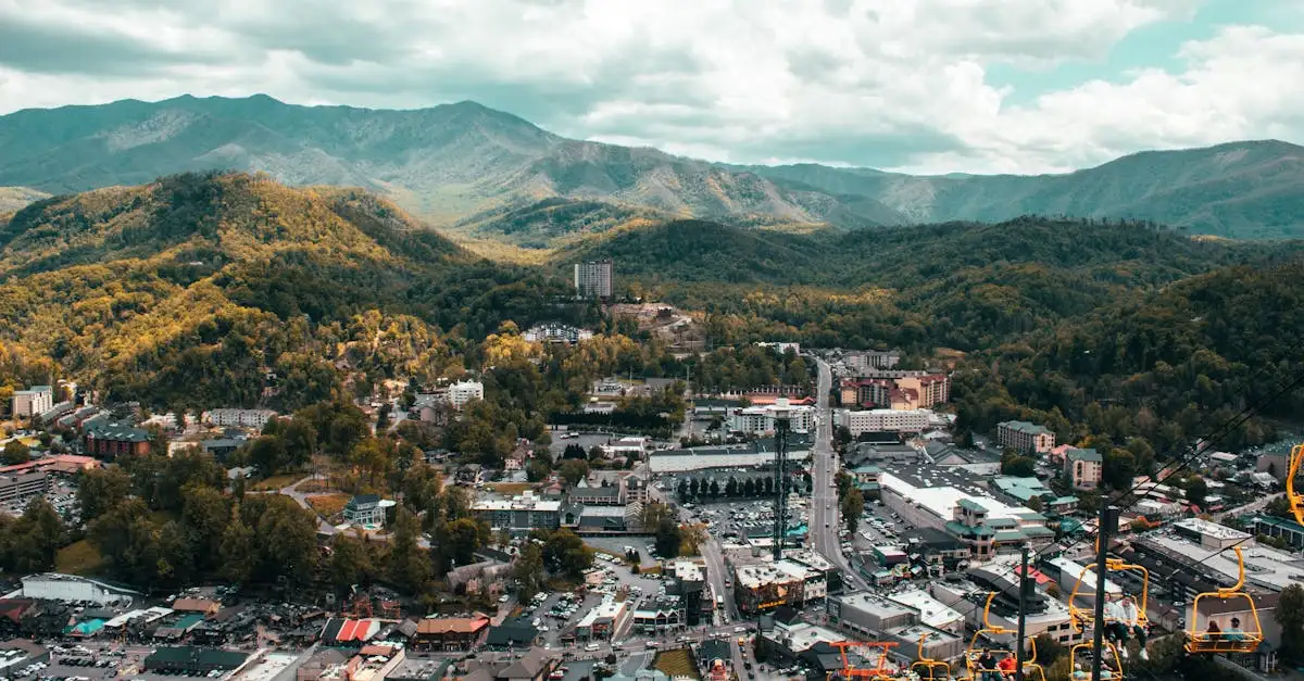 Welke bergen zijn beroemd in het Great Smoky Mountains Park?