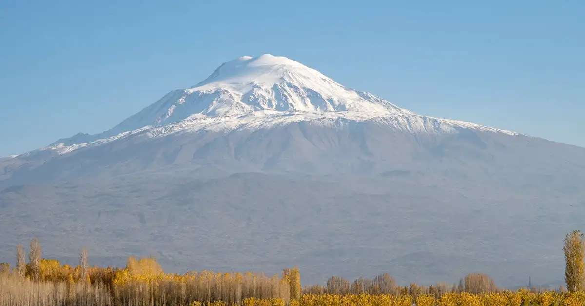 Welke bergketen herbergt de mythische Mount Ararat?