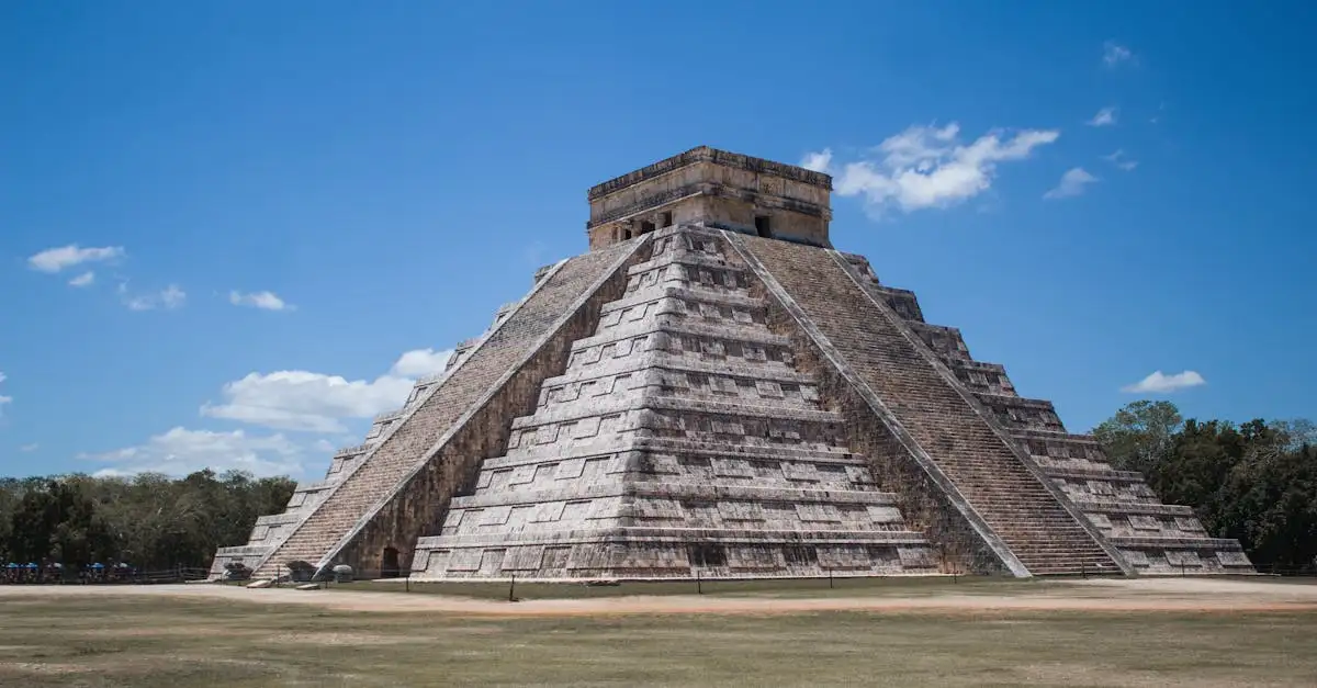 Welke beroemde trappen piramide staat in Mexico?