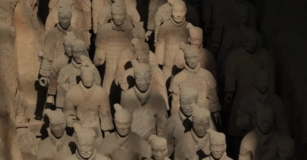 Welke dynastie bouwde het beroemde Terracottaleger?