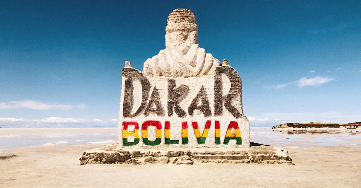 Welke woestijn in Bolivia heeft de Salar de Uyuni?