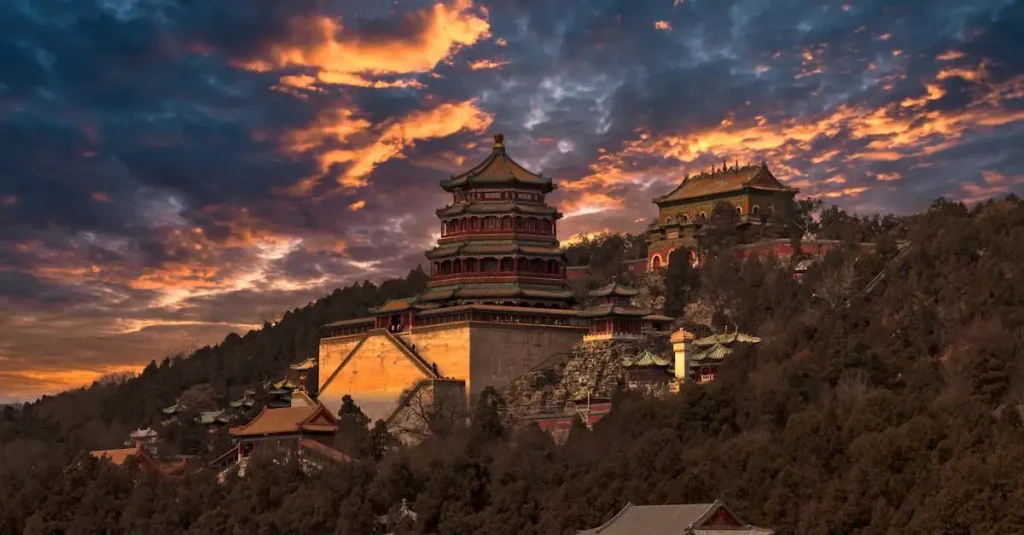 Wie bouwde het zomerpaleis in Peking?