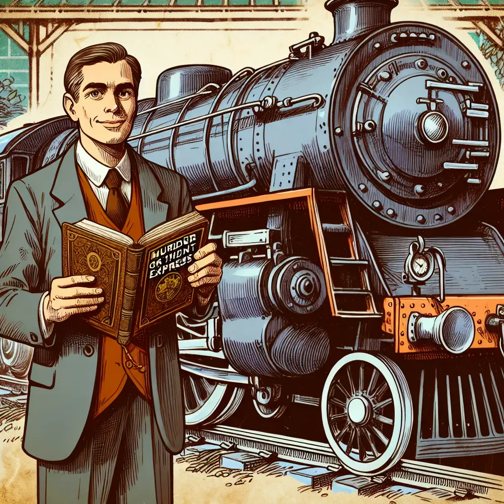Wie is de auteur van De moordenaar op de Orient Express?