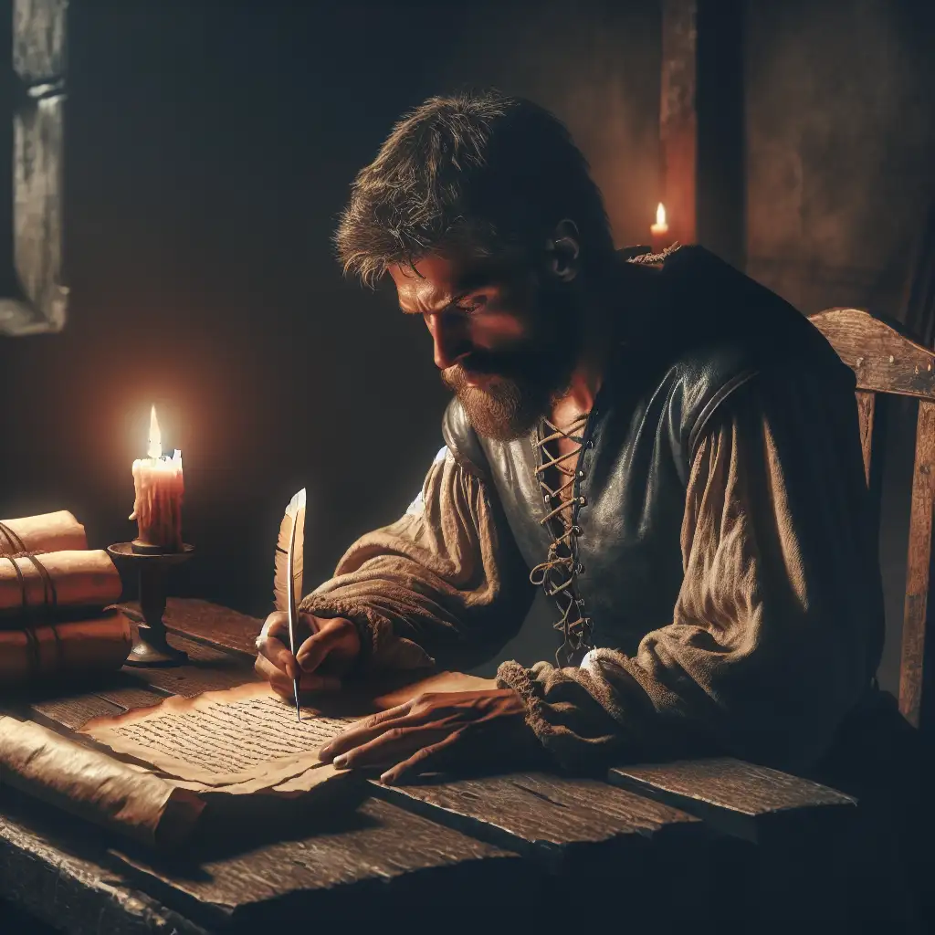 Wie is de auteur van het epische gedicht Beowulf?