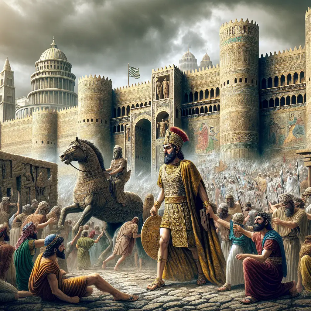 Wie veroverde Babylon in 539 v.Chr., Cyrus de Grote?