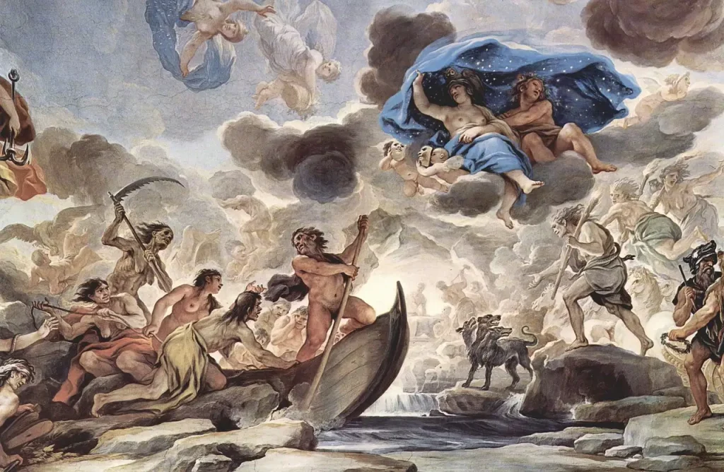 Wie was Charon en wat was zijn rol in de mythologie?
