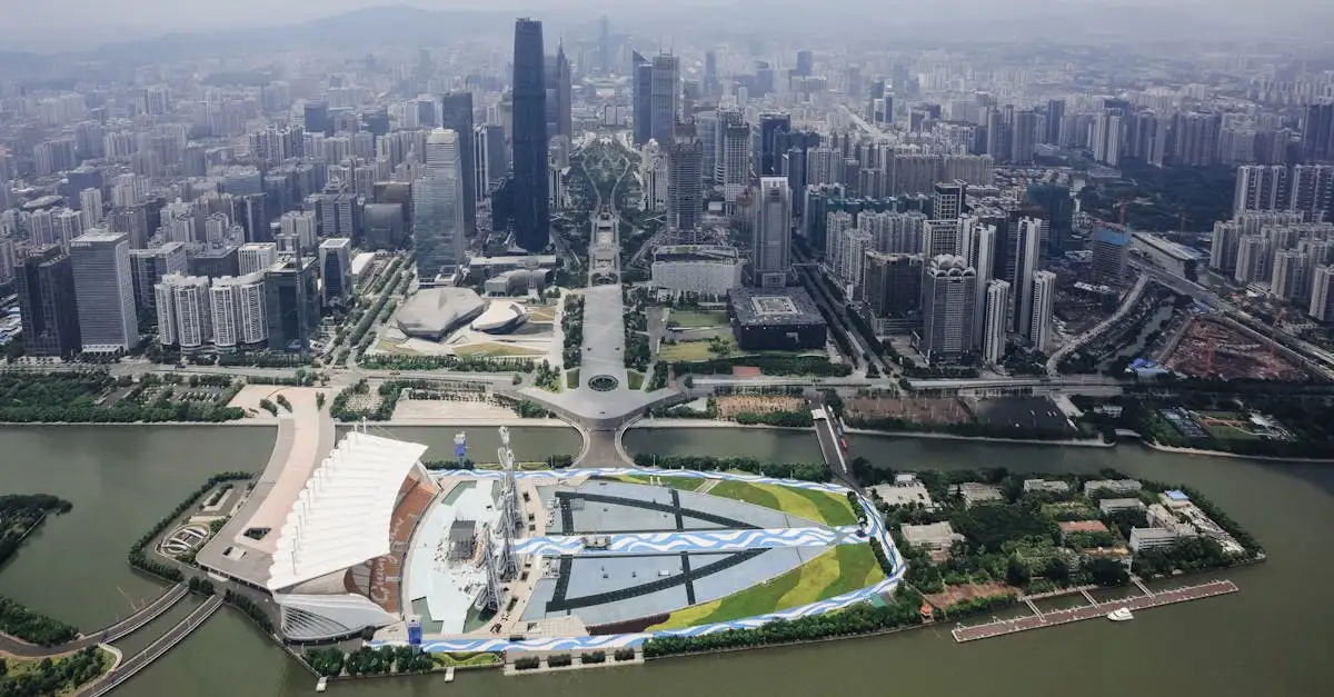 Bevindt het Guangzhou CTF Finance Centre zich in Guangzhou?
