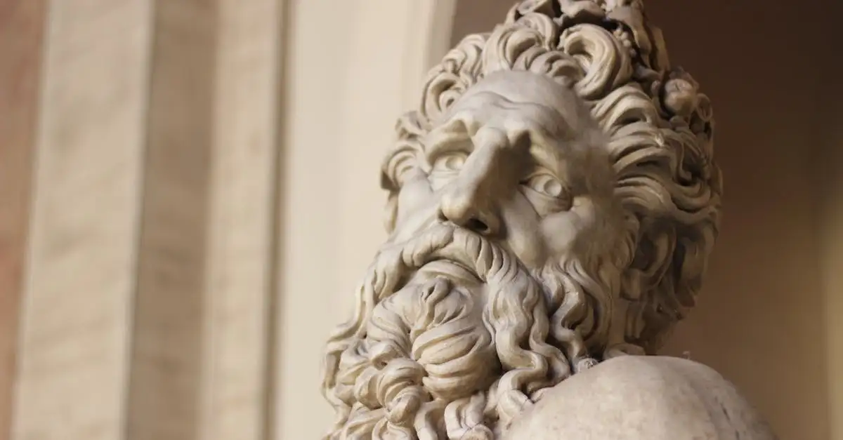 Hoe ontsnapte Zeus aan de greep van Kronos?