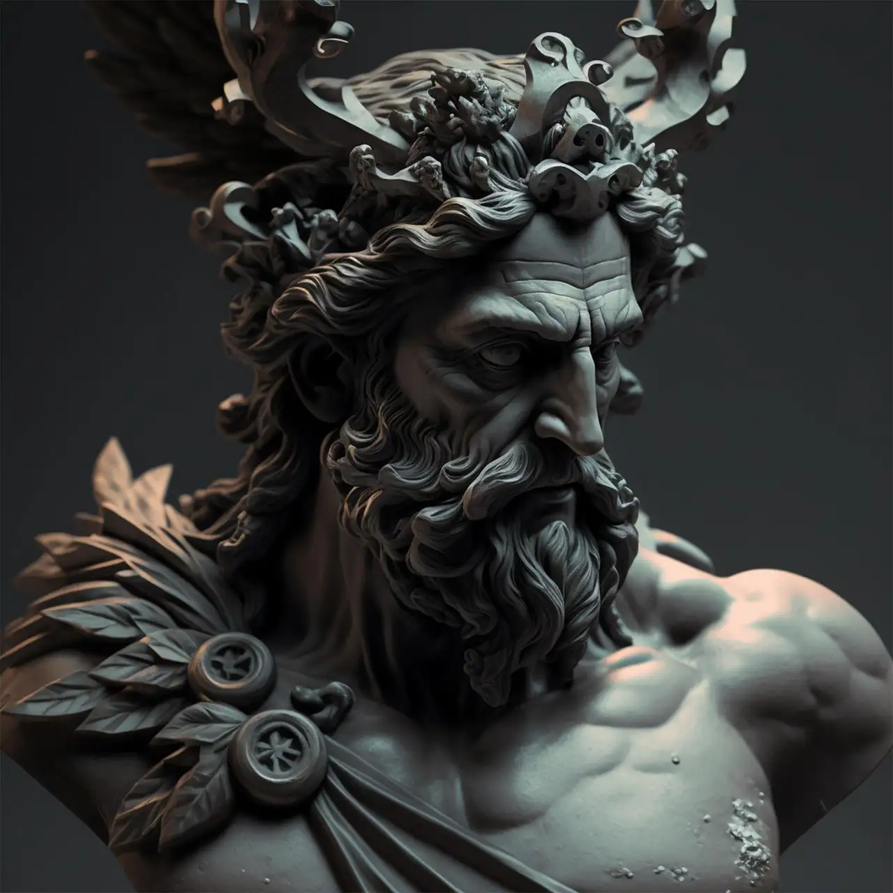 Hoe ontsnapte Zeus aan de greep van Kronos?