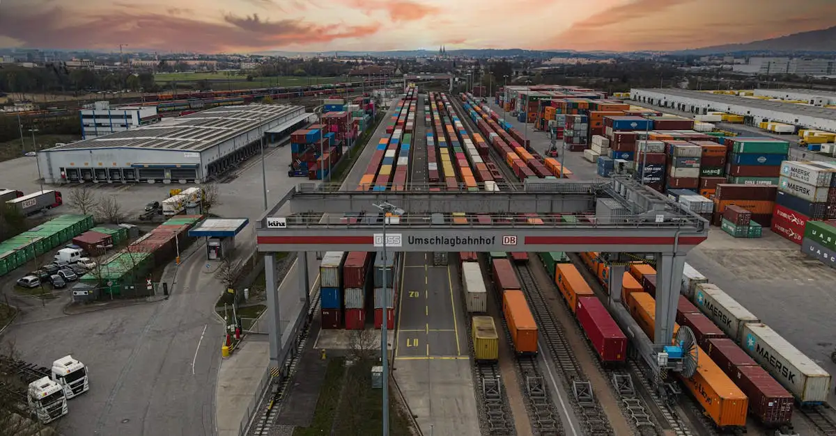 Hoe stimuleerden spoorwegen de internationale handel?