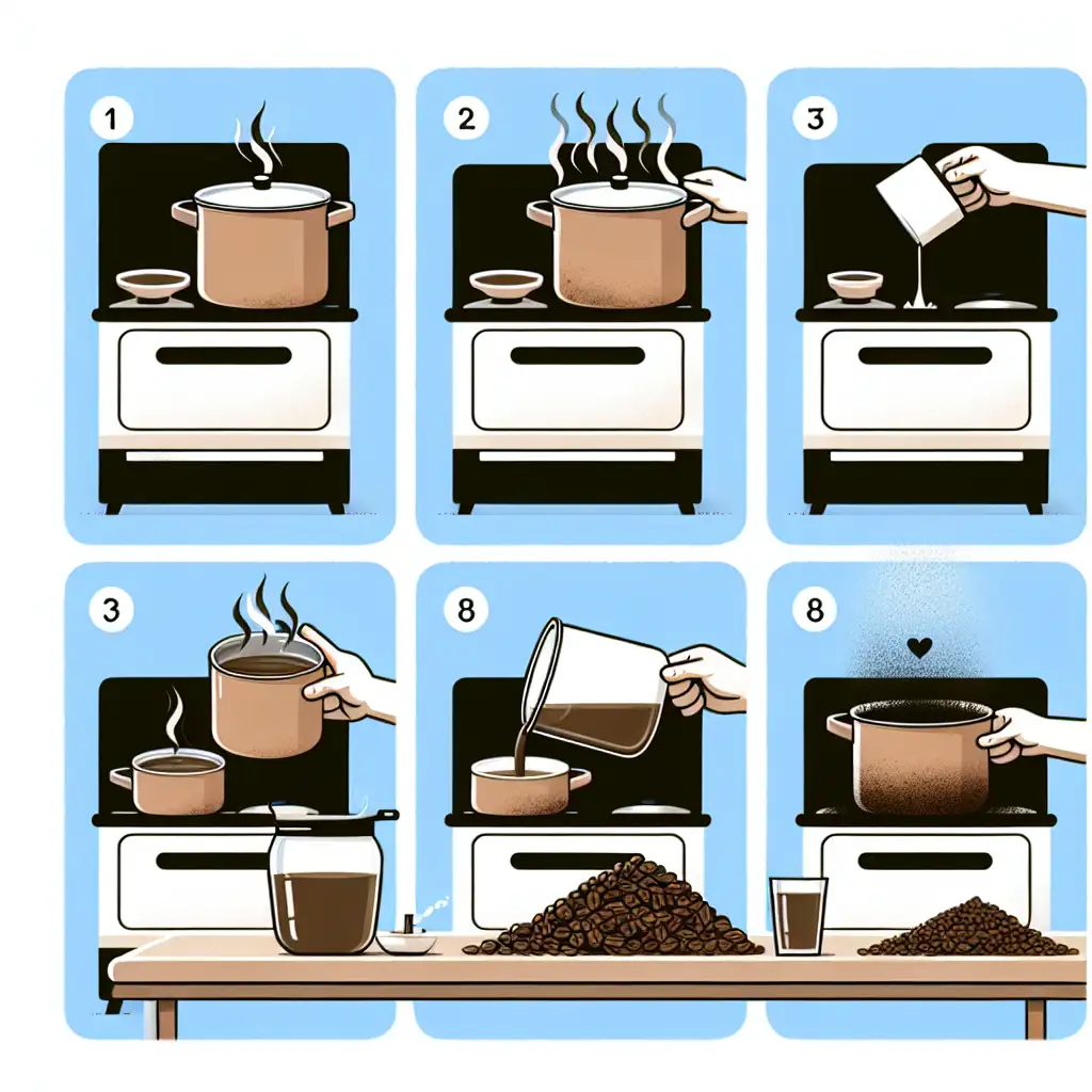 Hoe verwijder je aangebakken geur met koffieprut?