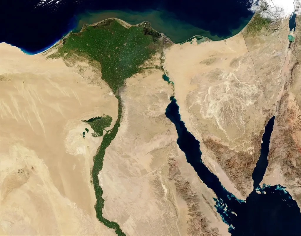 Hoe werden grenzen in het oude Egypte bewaakt?