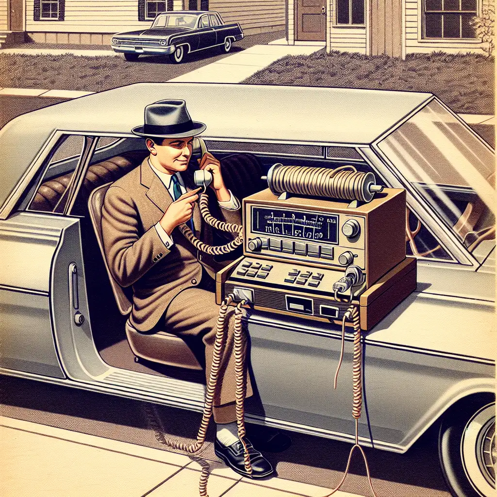 Hoe werkte het eerste autotelefoonsysteem uit de jaren '60?