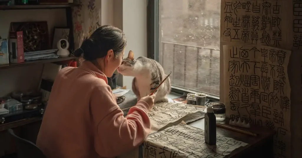 Hoe worden katten afgebeeld in popcultuur en films?