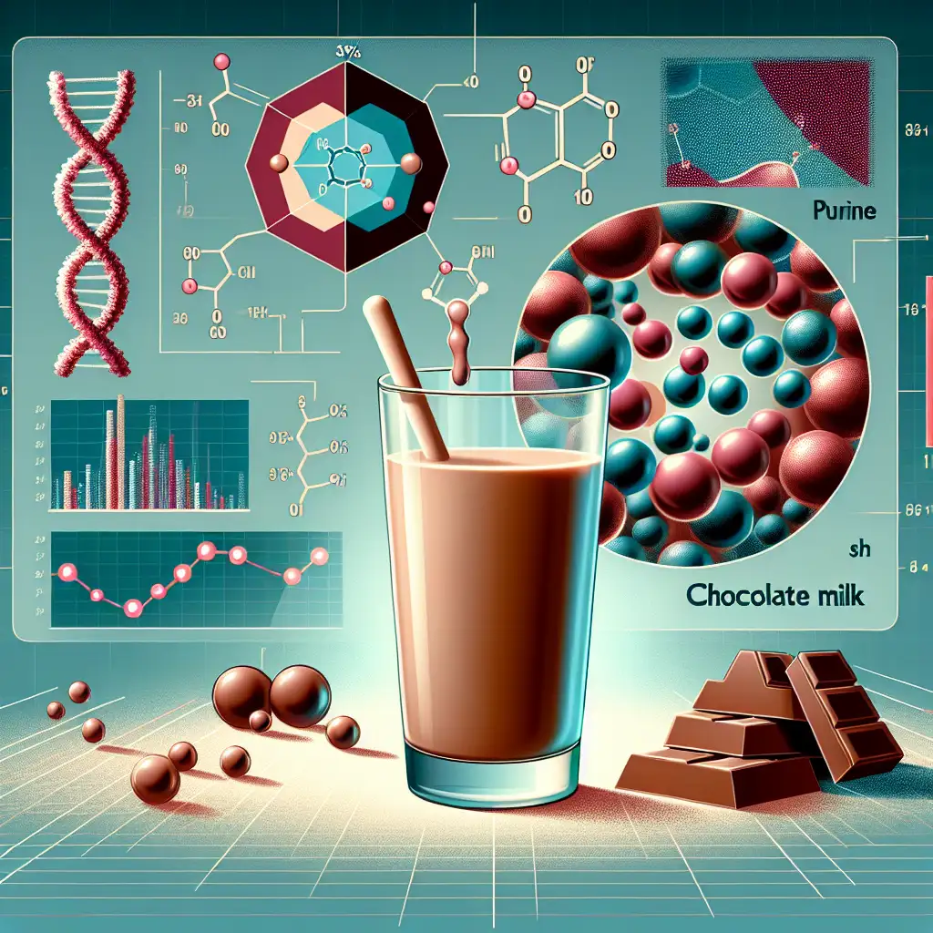 Hoeveel purine zit er in chocomelk?