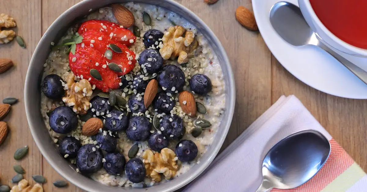 Is yoghurt met blauwe bessen gezond