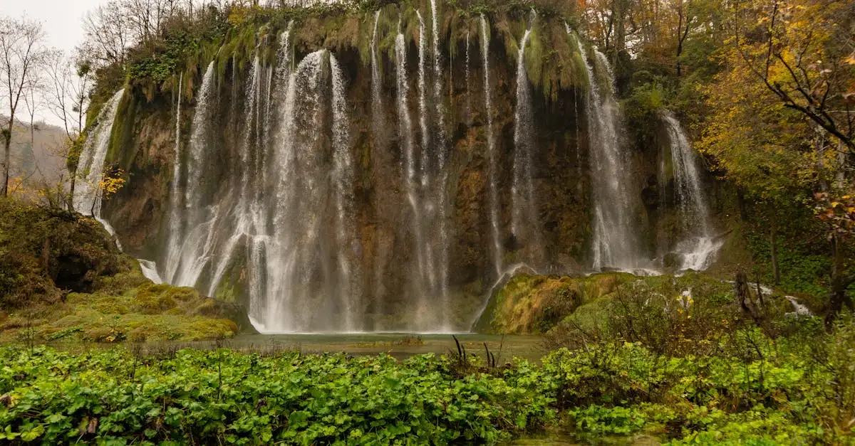 Waar ligt het beroemde nationale park Plitvicemeren?