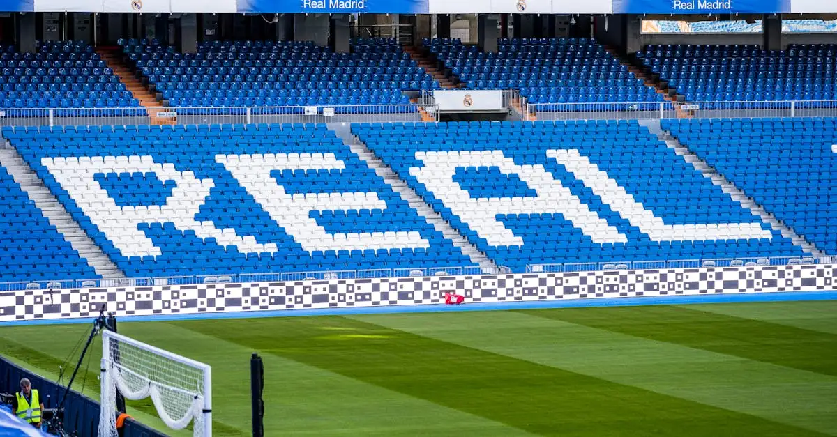 Waar ligt het Santiago Bernabéu stadion in Madrid?