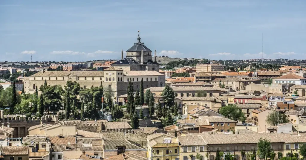 Waar vind je de historische stad Toledo in Spanje?