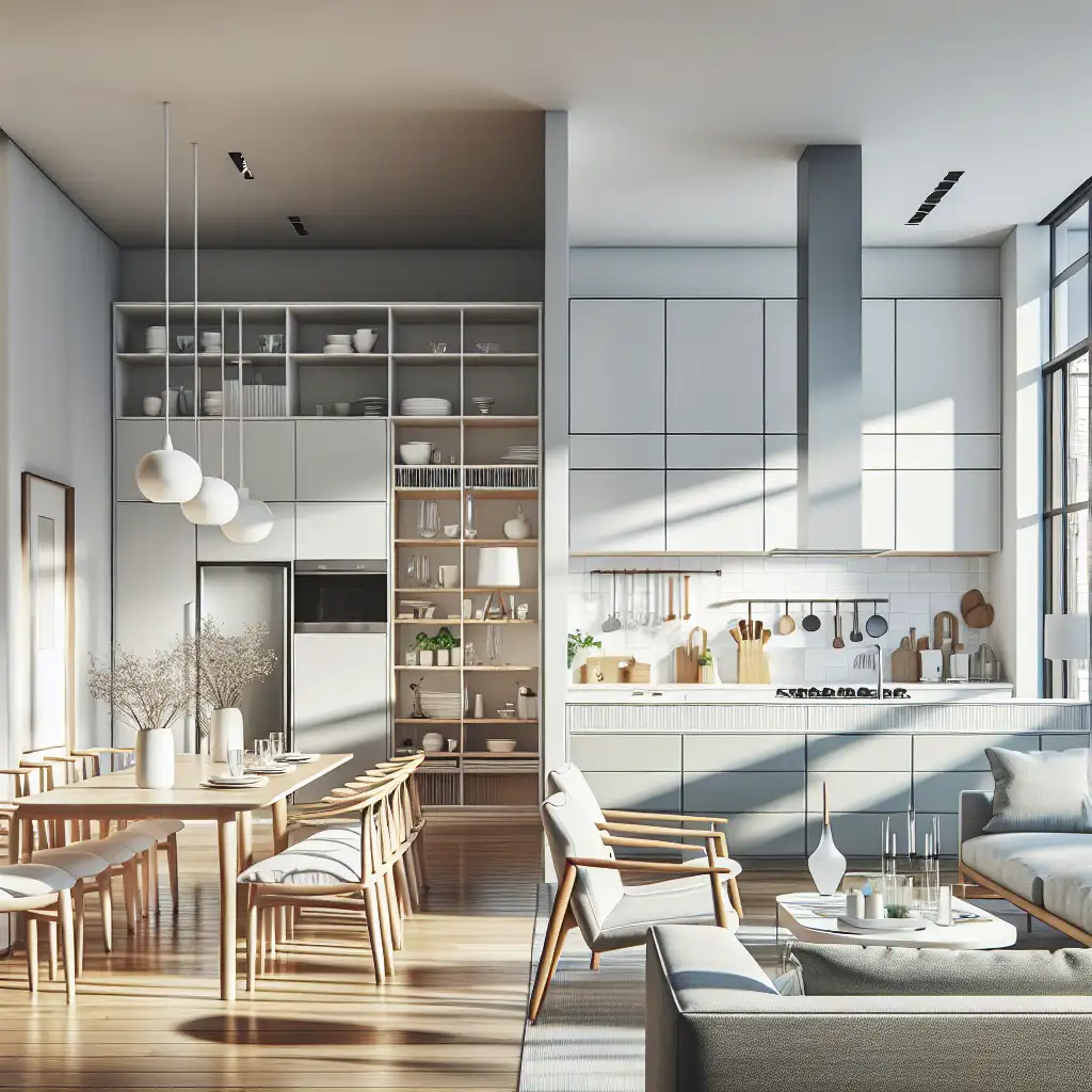 Waarom zijn open keukens typisch voor naoorlogse woningen?