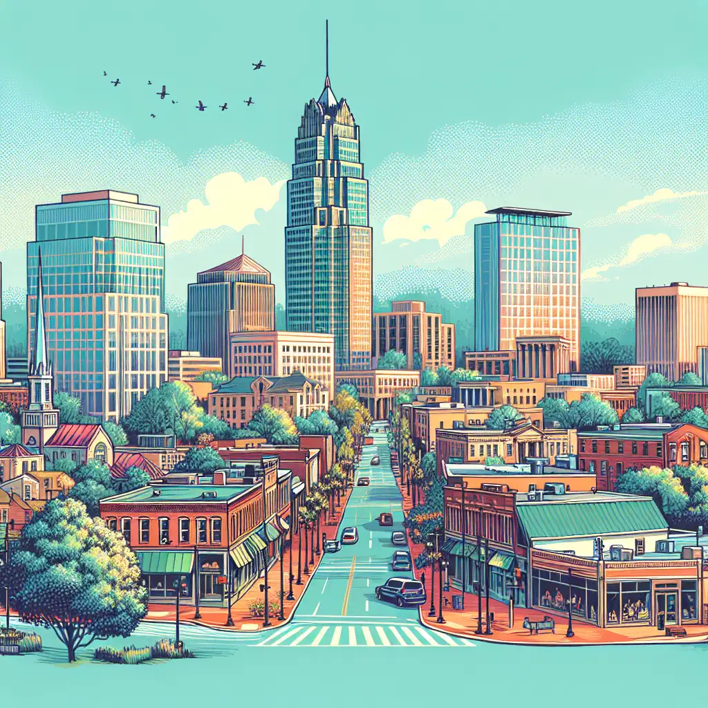 Wat is de hoofdstad van North Carolina en waarom?