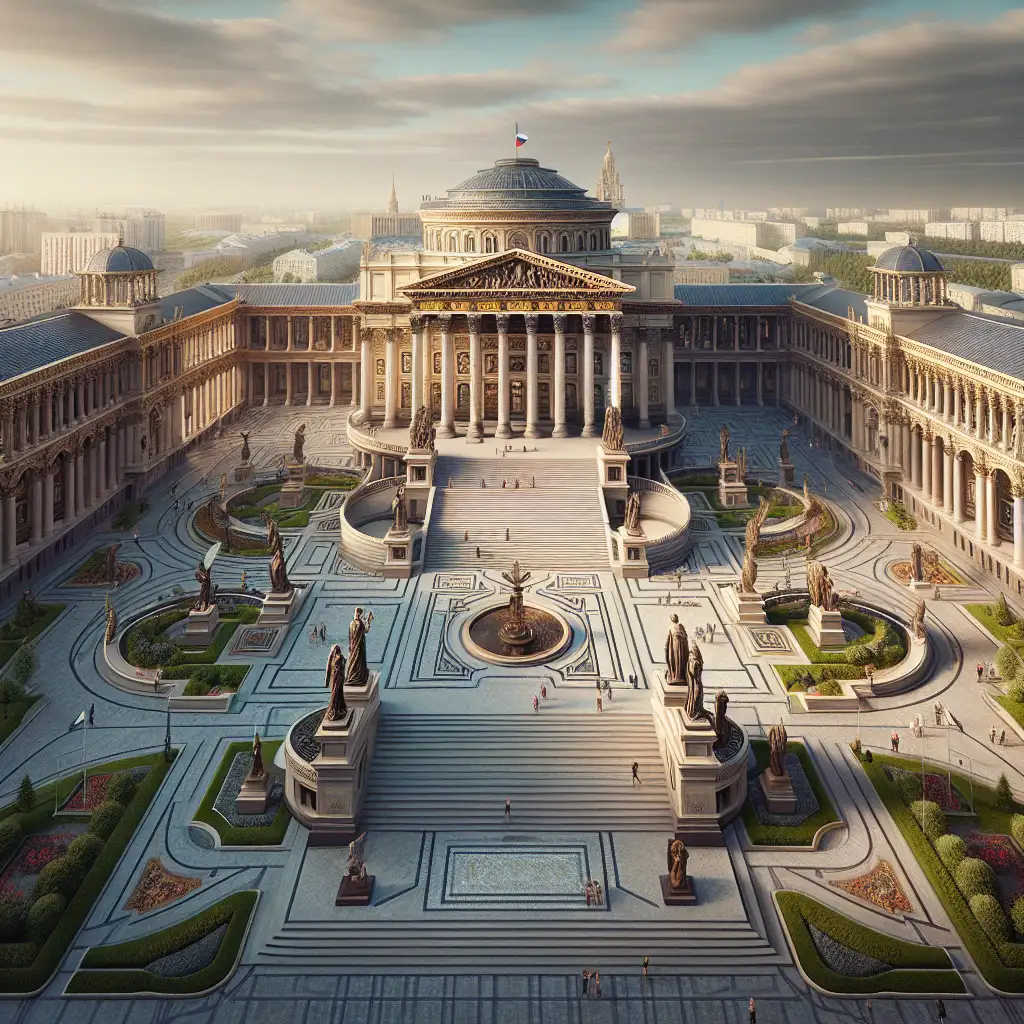 Wat is de naam van het Russische kunstmuseum in Moskou?