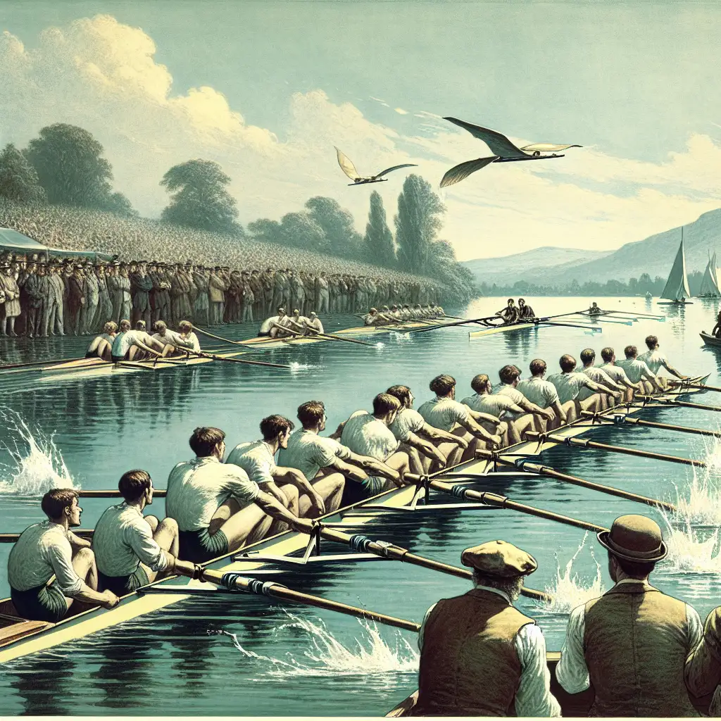 Wat was de impact van roeien op de Olympische Spelen 1900?