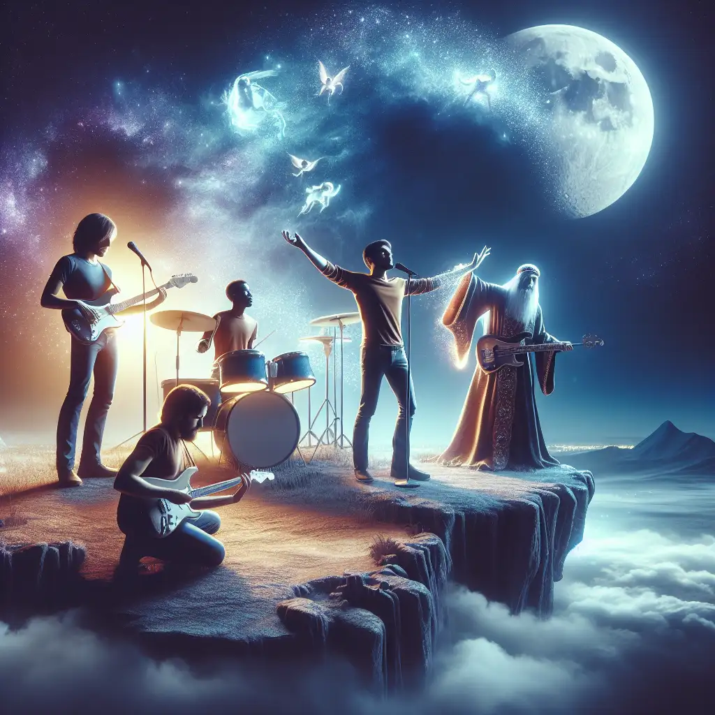 Welke band zong 'Man on the Moon'?
