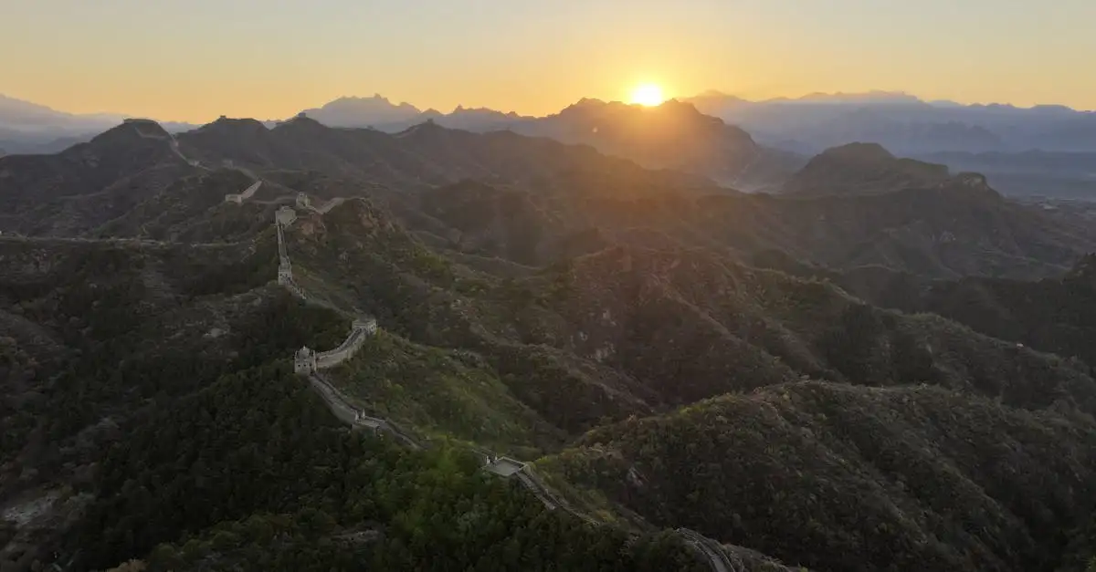 Welke Chinese muur is een van de zeven wereldwonderen?