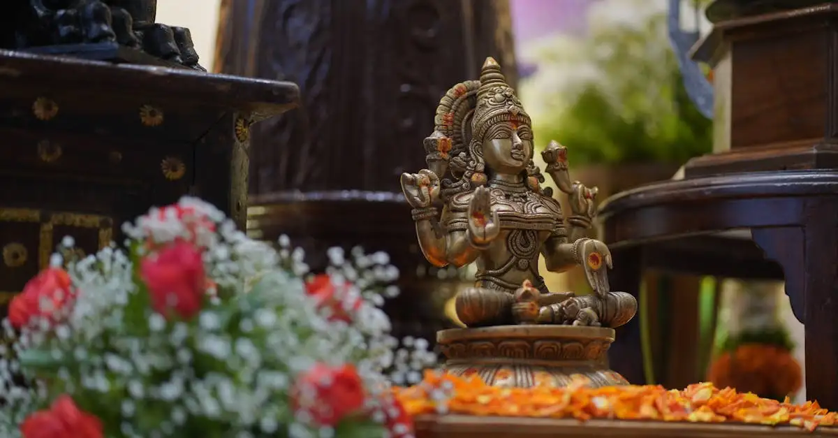 Welke god is Garuda, de vogel van Vishnu?