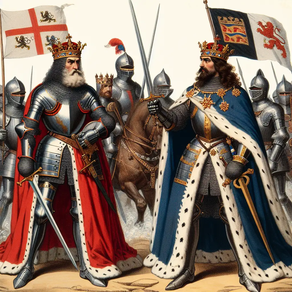 Welke koningen vochten in de Honderdjarige Oorlog?