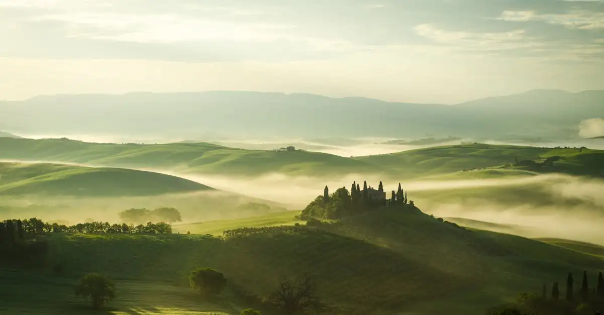 Welke regio in Italië herbergt het Val d’Orcia Park?
