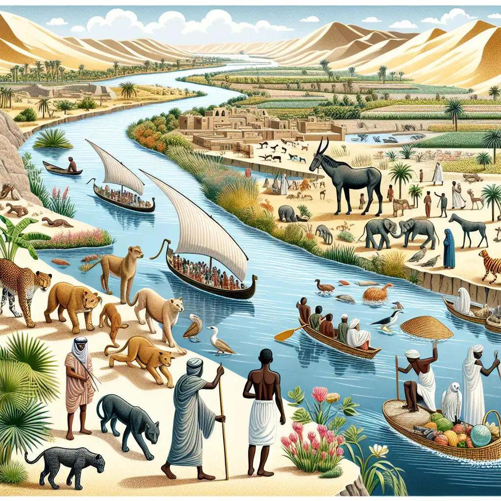 Welke rivier is de belangrijkste watervoorziening van Noord-Afrika?