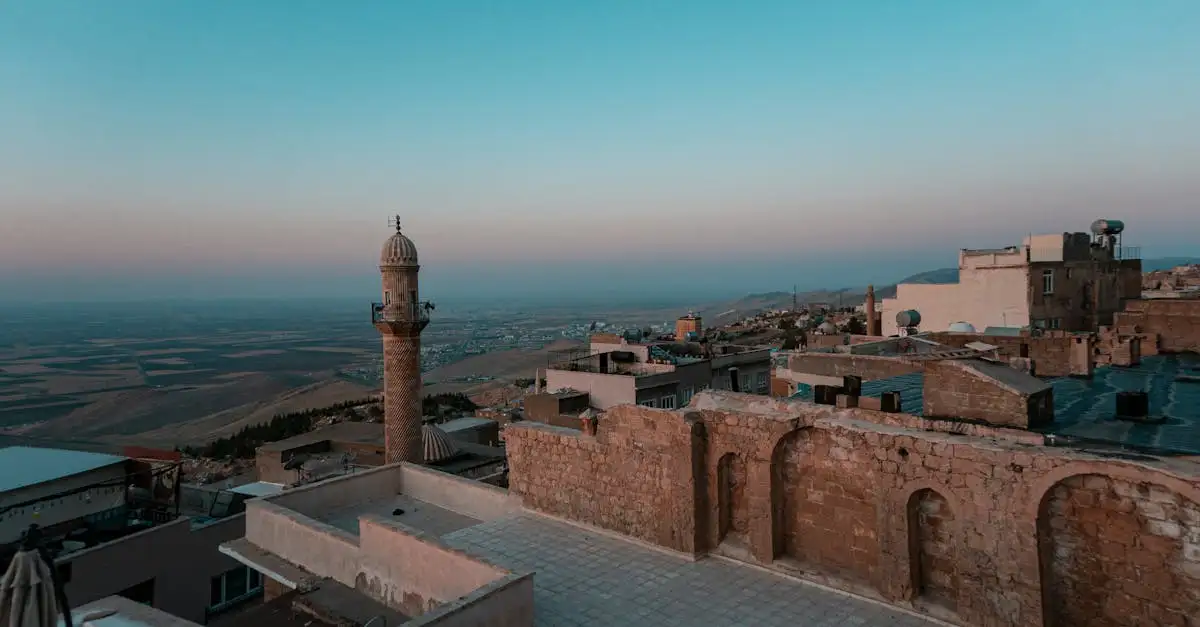 Welke rol hadden ziggurats en platte daken in Mesopotamië?