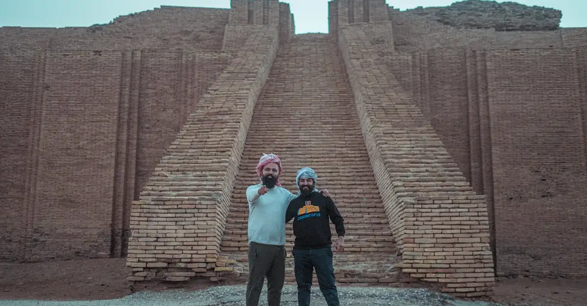 Welke rol hadden ziggurats en platte daken in Mesopotamië?